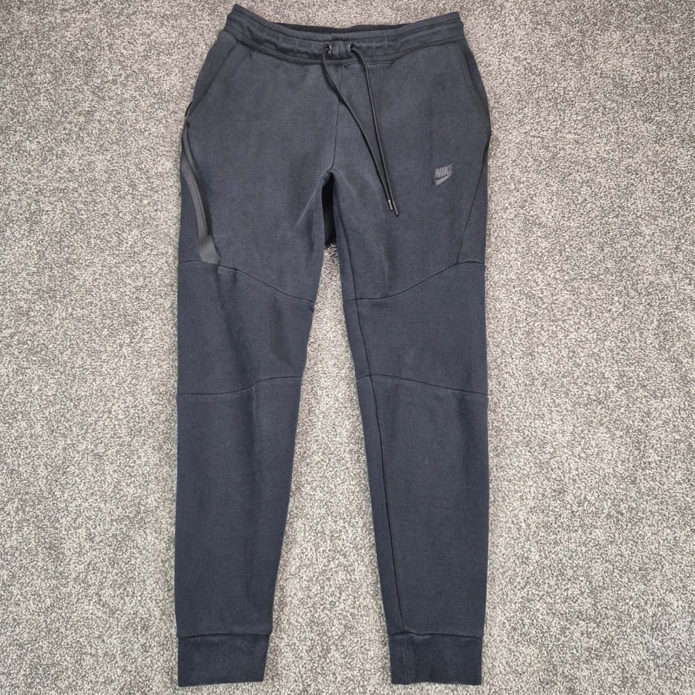 Nike Tech Fleece Joggers Mens Small Black Sweatpants Activewear
